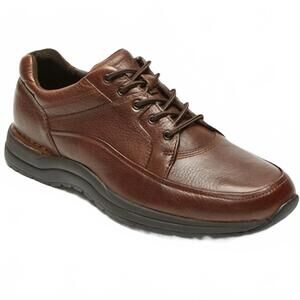 NEW ROCKPORT men's edge hill ii shoe in brown